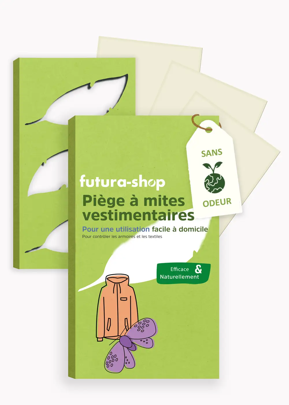 Piège à mites vestimentaires | Piège à colle | Piège à phéromones